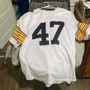 Pittsburgh Steelers Mel Blount throwback jersey.